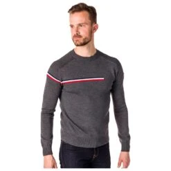 Pull Rossignol Odysseus Round Neck Heather Grey