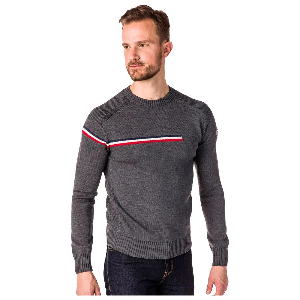 Pull Rossignol Odysseus Round Neck Heather Grey