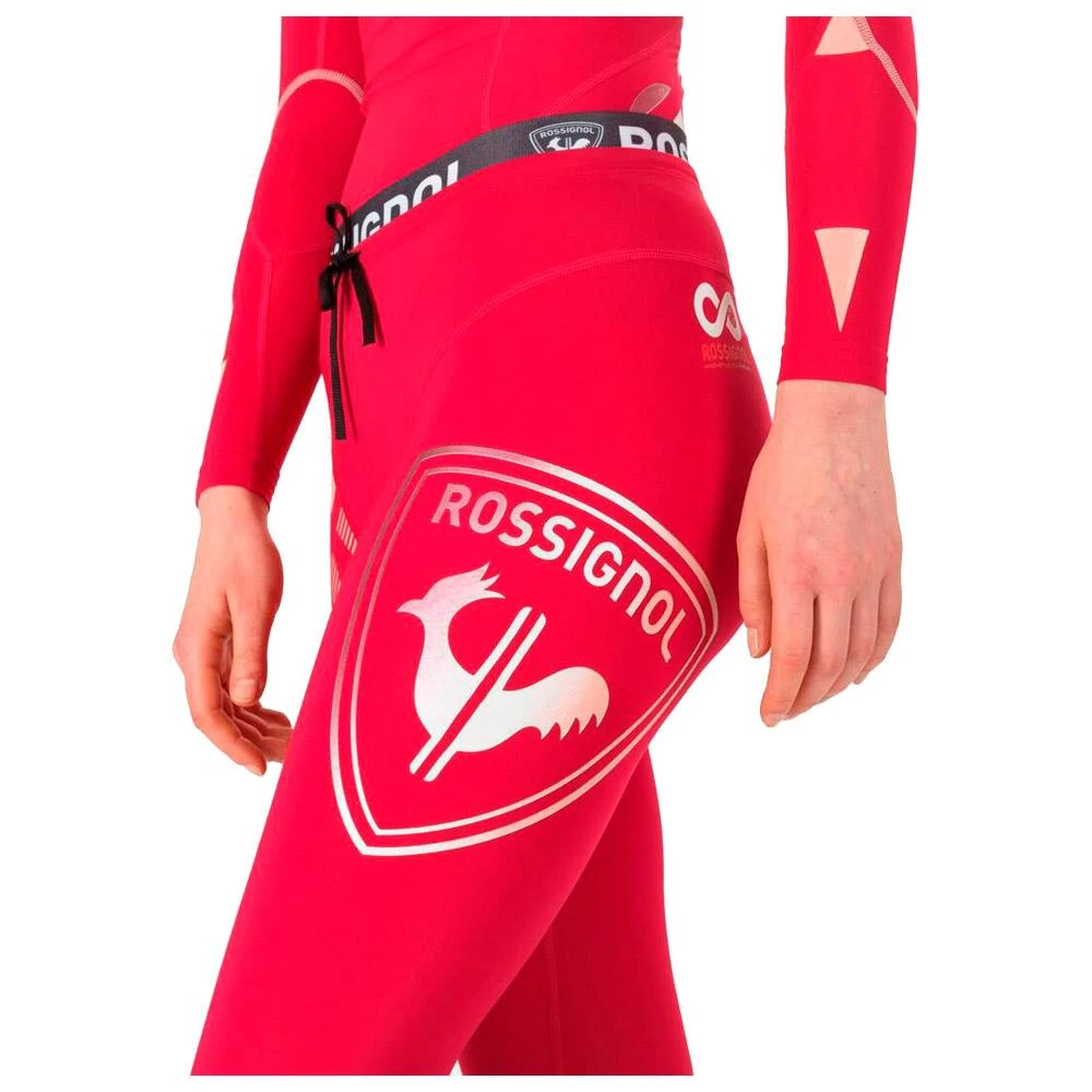 Combinaison Nordique Bas Rossignol W Infini Compression Race Tights Cherry â Image 4