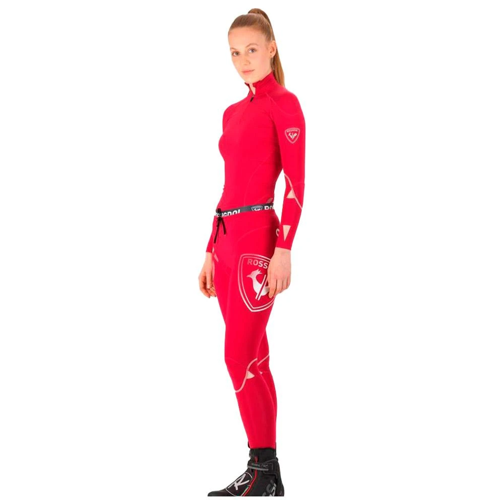 Combinaison Nordique Bas Rossignol W Infini Compression Race Tights Cherry â Image 3