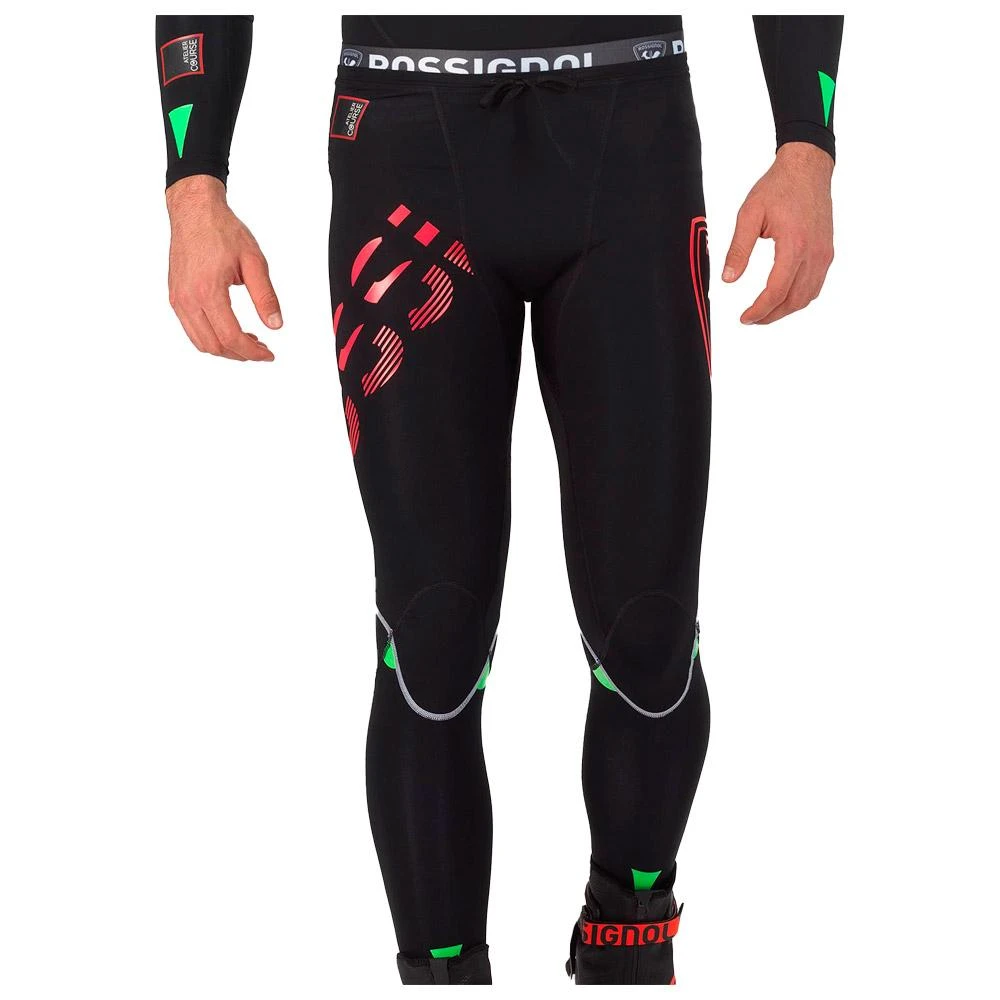 Combinaison Nordique Bas Rossignol M Infini Compression Race Tights Neon Red