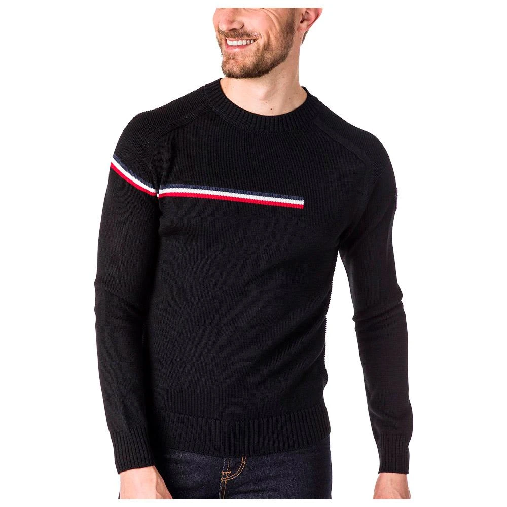 Pull Rossignol Odysseus Round Neck Black