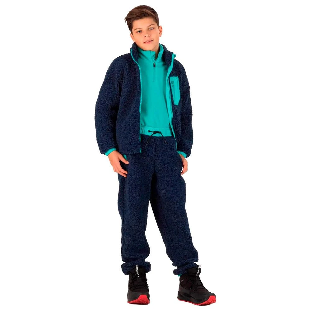 Pantalon Rossignol Junior Fleece Pant Dark Navy â Image 4