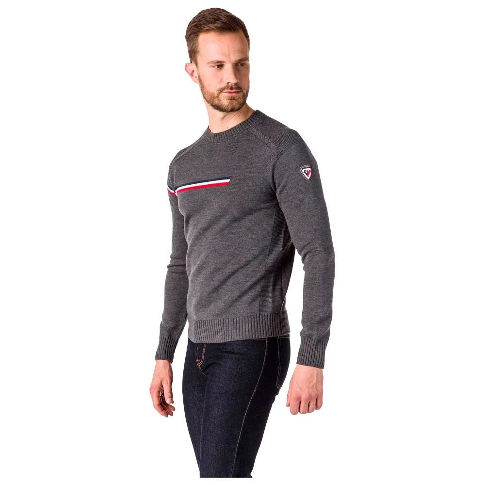 Pull Rossignol Odysseus Round Neck Heather Grey â Image 3