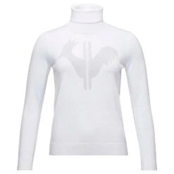 Pull Rossignol W Classic Roll Neck White
