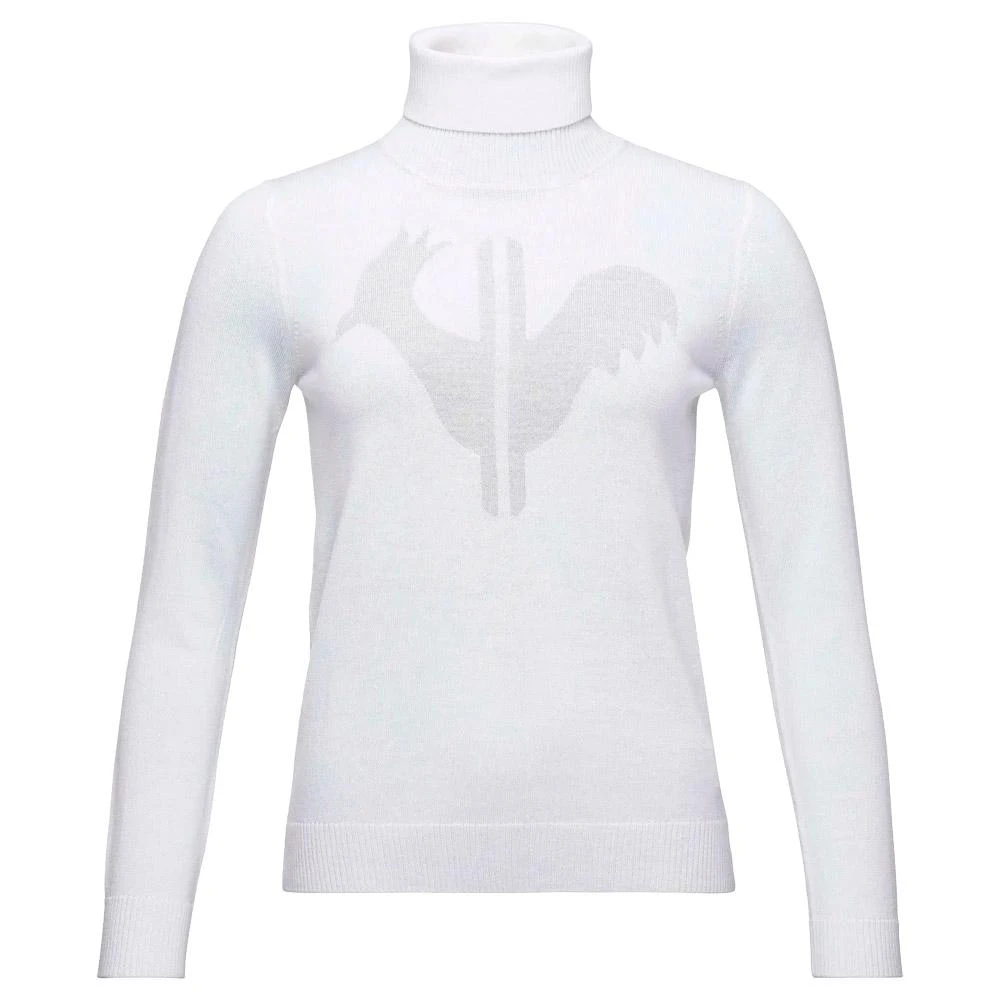 Pull Rossignol W Classic Roll Neck White