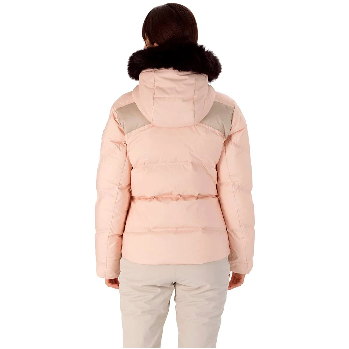 ROSSIGNOL W SIGNATURE DOWN JKT POWDER PINK 23 â Image 3