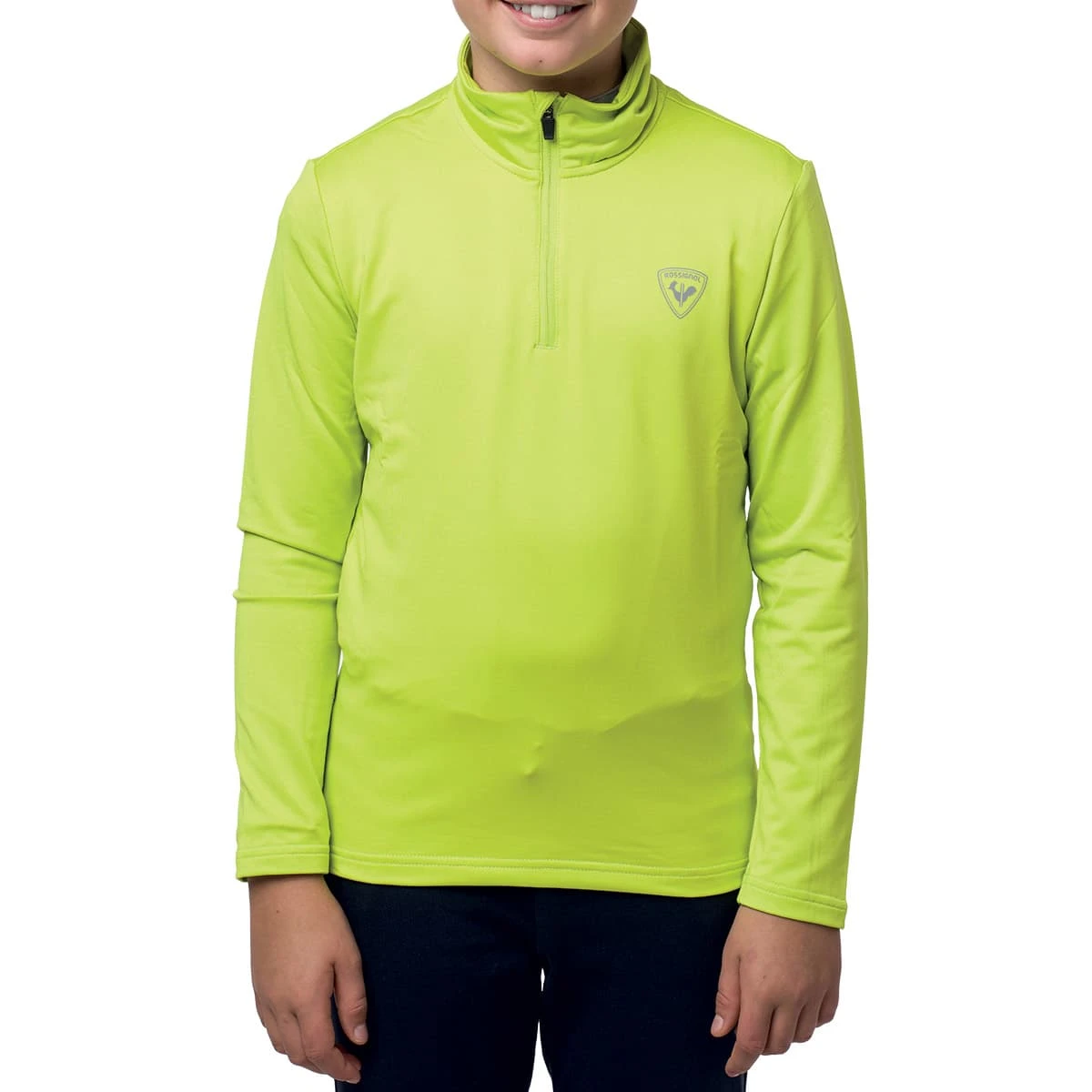 ROSSIGNOL BOY 1/2 ZIP WARM STRETCH CLOVER 23 â Image 2