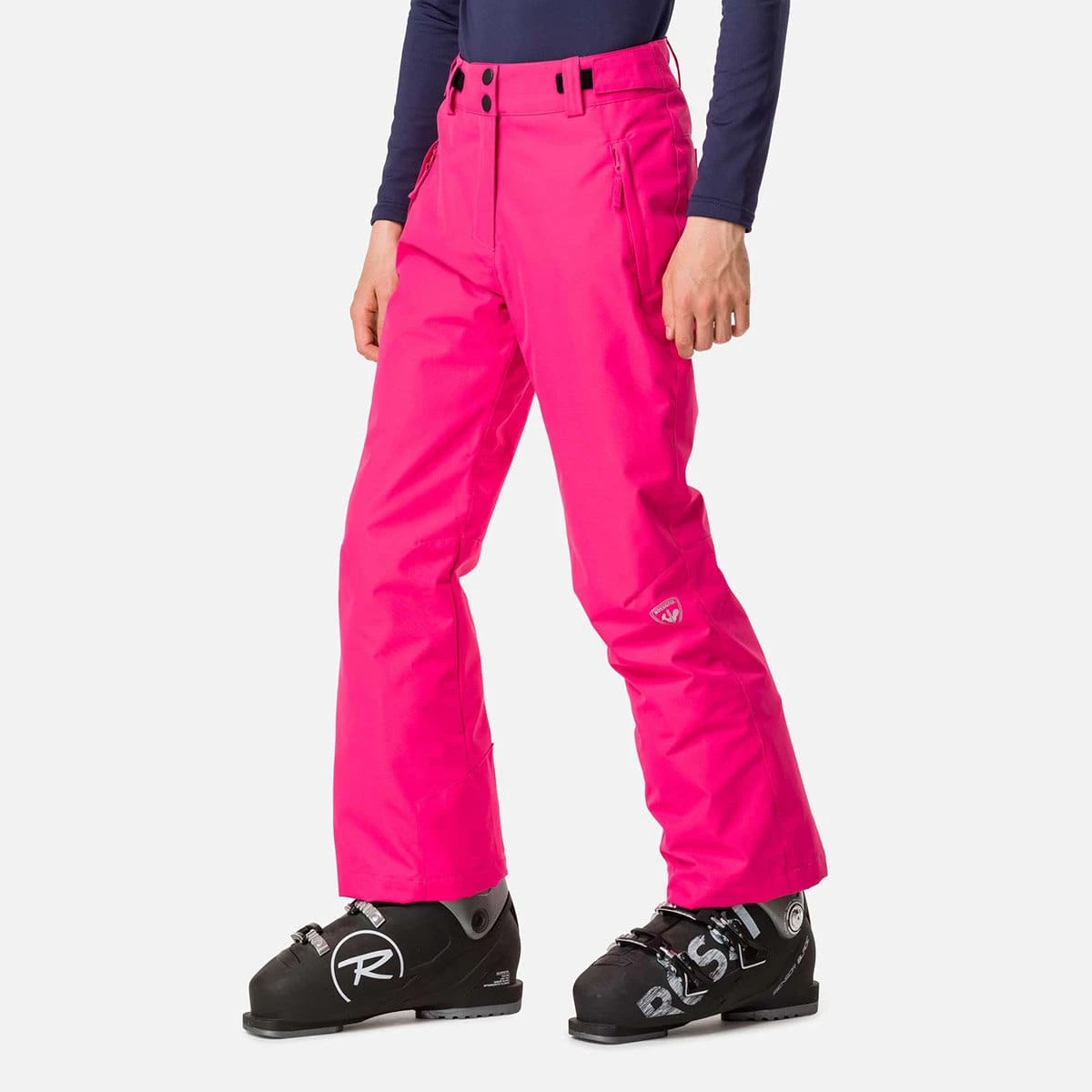 ROSSIGNOL SKI PANT GIRL PINK FUSHIA 22 â Image 2