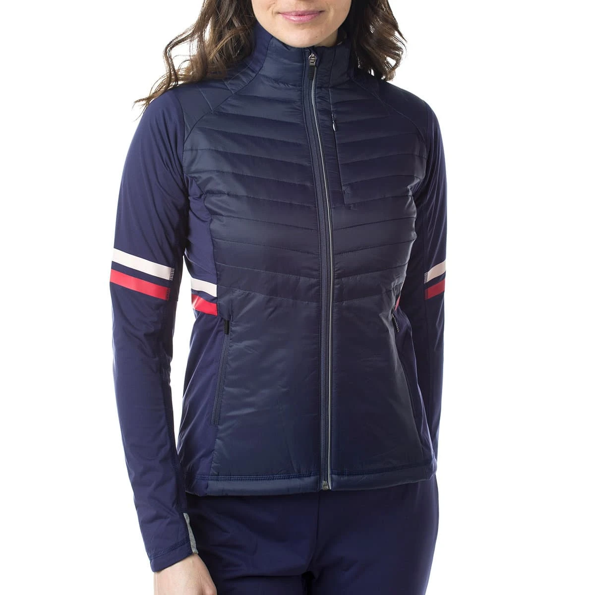 ROSSIGNOL W POURSUITE WARM JKT BICOLOR 22