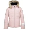 ROSSIGNOL GIRL POLYDOWN JKT POWDER PINK 22