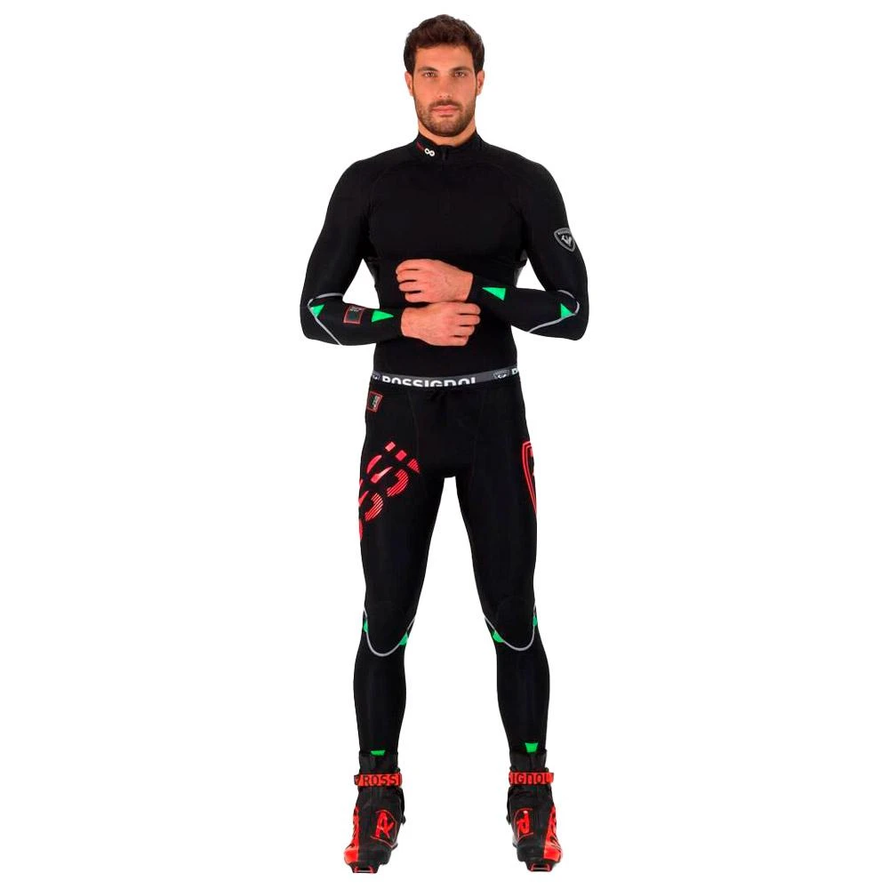 Combinaison Nordique Bas Rossignol M Infini Compression Race Tights Neon Red â Image 3
