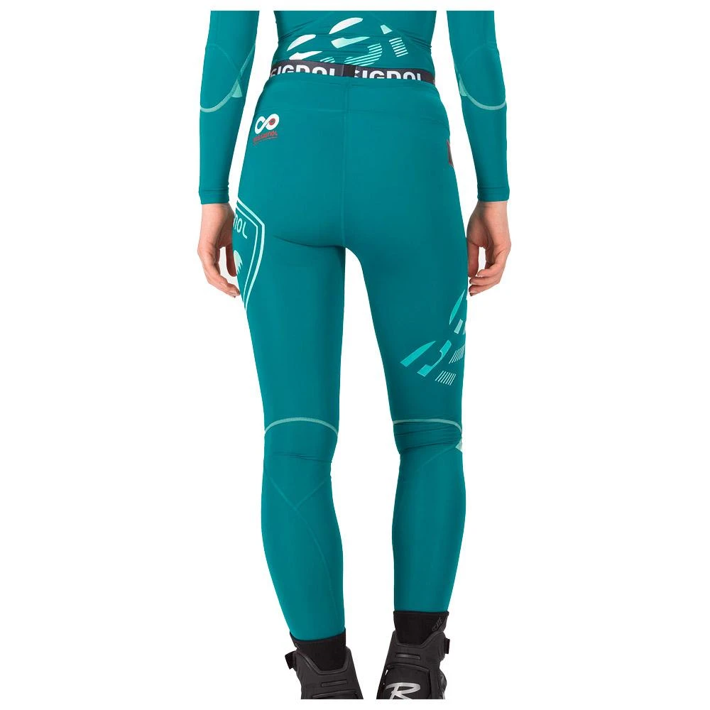 Combinaison Nordique Bas Rossignol W Infini Compression Race Tights Dark Emerald â Image 2