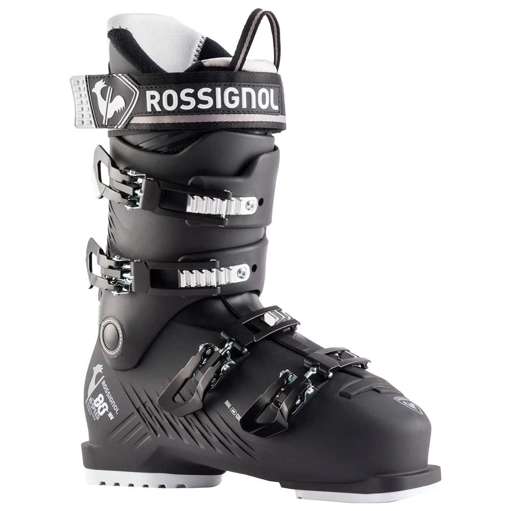 Chaussures De Ski Rossignol Hi-Speed 80 Hv Black Silver â Image 2