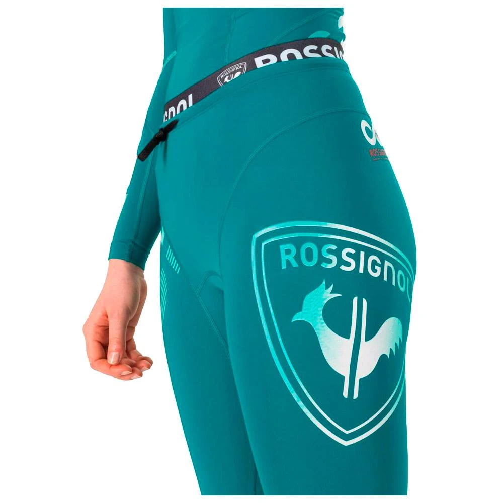 Combinaison Nordique Bas Rossignol W Infini Compression Race Tights Dark Emerald â Image 4