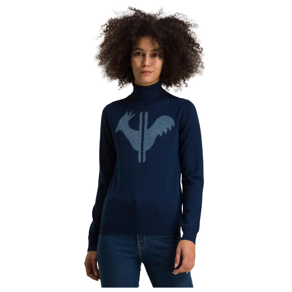 Pull Rossignol W Classic Roll Neck Dark Navy â Image 4