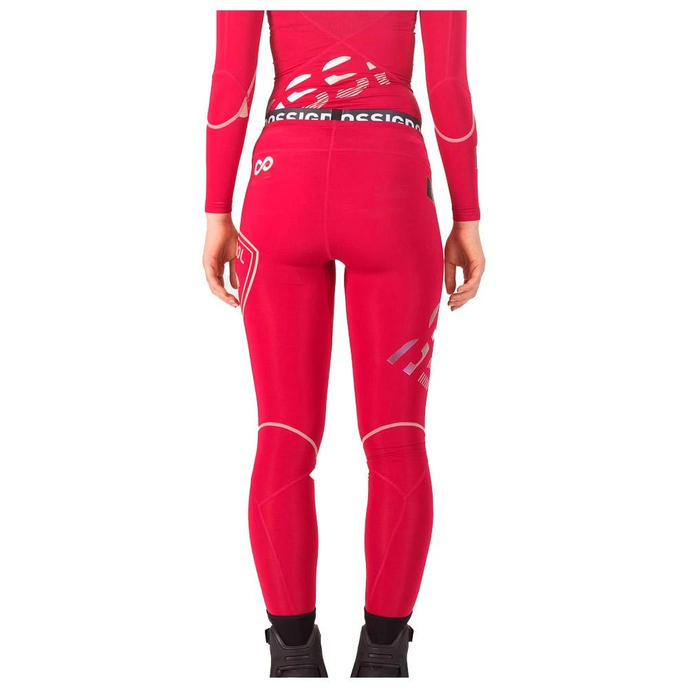 Combinaison Nordique Bas Rossignol W Infini Compression Race Tights Cherry â Image 2