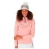 Polaire Rossignol W Resort 1/2 Zip Powder Pink