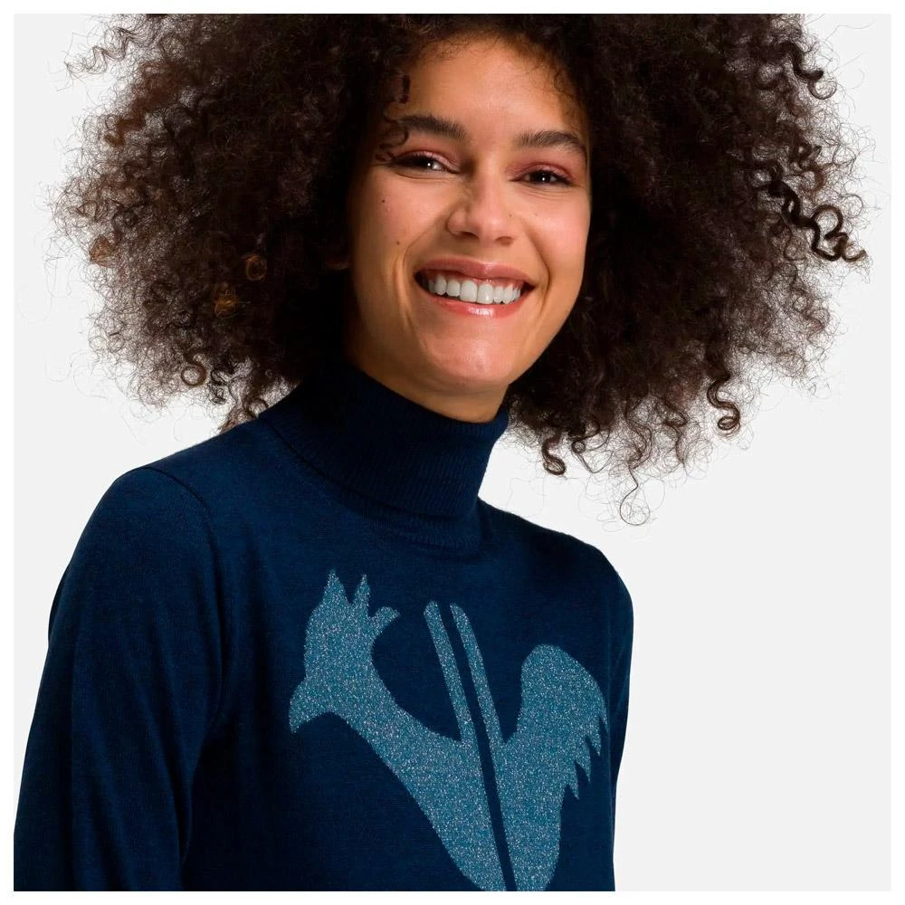 Pull Rossignol W Classic Roll Neck Dark Navy â Image 6