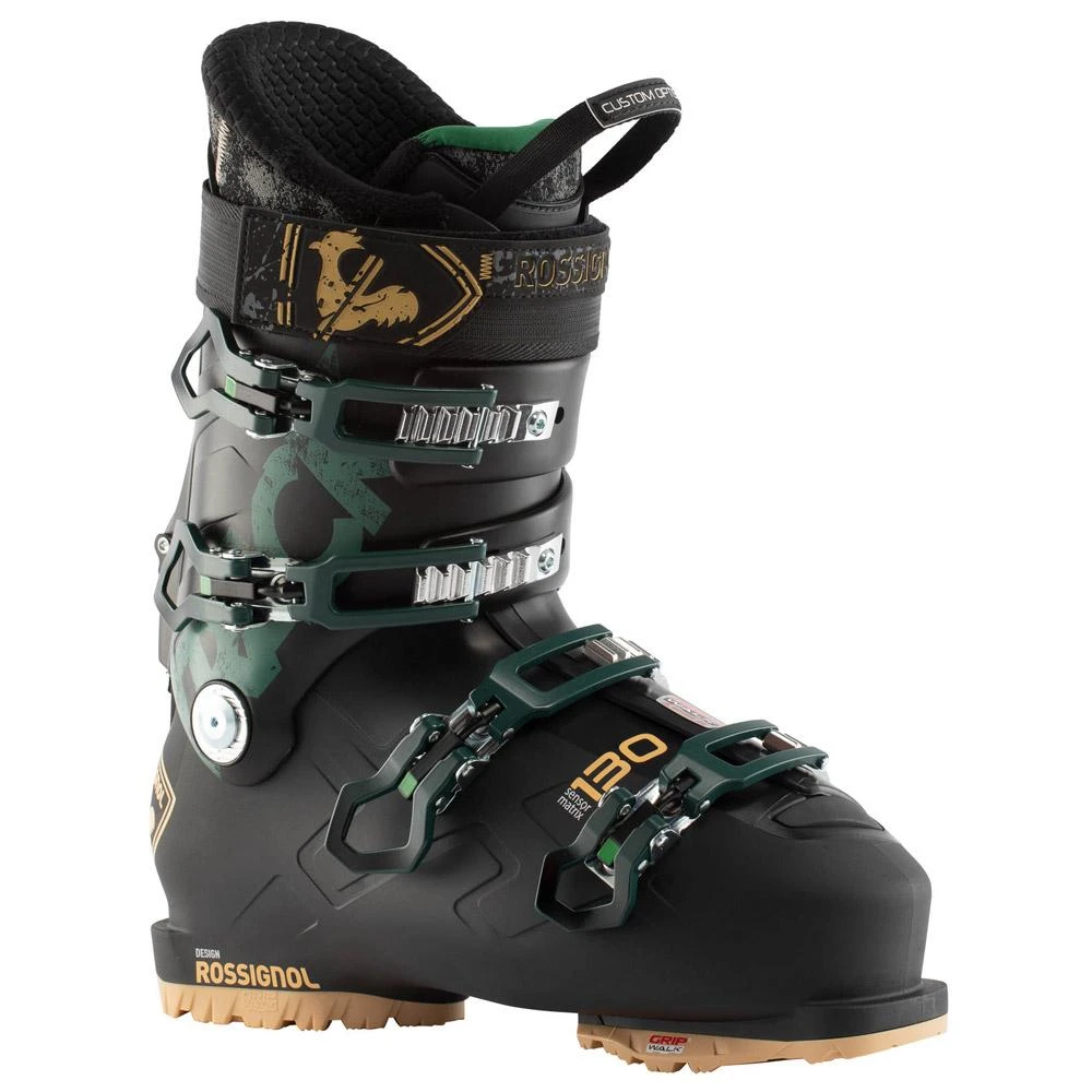 Chaussures De Ski Rossignol Track 130 Gw Black Green